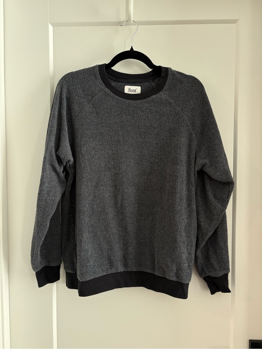 Feat® Men's Dark Gray Crewneck Sweater